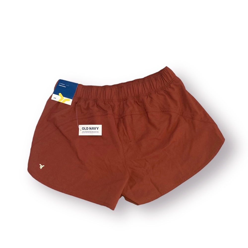 Red Orange Athletic Shorts | XS | StretchTech